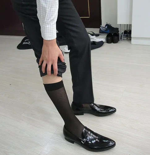 2017 модные мужские носки для мужчин сексуальные нейлоновые носки|sock production|sock lovesock