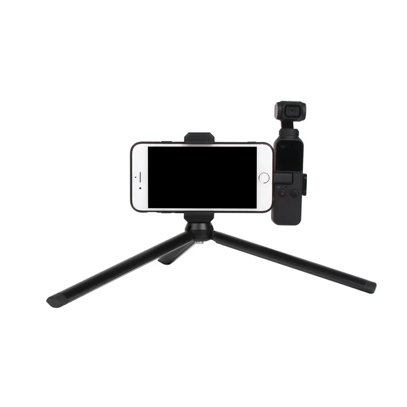 Sunnylife DJI Osmo Pocket Accessories Phone Clip Holder Mount WithTripod Bracket for DJI Osmo Pocket Handheld Gimbal Stabilizer