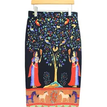 Женские юбки с эластичной резинкой на талии большого размера, дизайн, лайкра, цифровой принт, женская летняя стильная новая короткая юбка jupe feminino