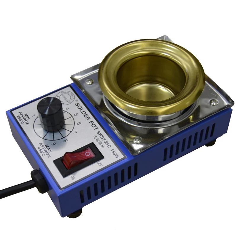Small solder pot tin pot melting electric dip welding machine electric