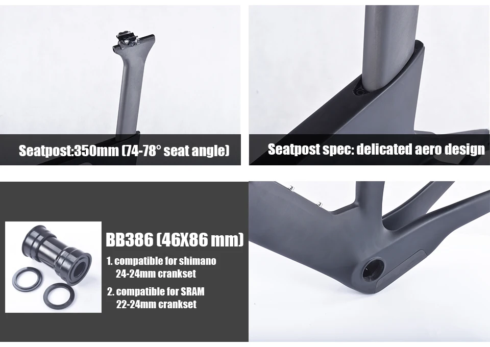 Top Tideace Time Trial Race bike frame OEM carbon tt bike frame 2018 Full Carbon TT Frameset Di2 triathlon Frame with TRP brake 4 Top Tideace Time Trial Race bike frame OEM carbon tt bike frame 2018 Full Carbon TT Frameset Di2 triathlon Frame with TRP brake 4