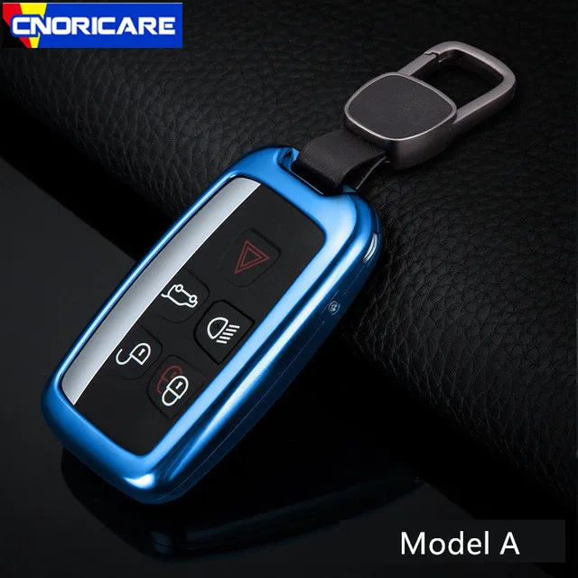 Aluminum Alloy Car Keys Shell For Land Rover Discovery Sport 5 Range