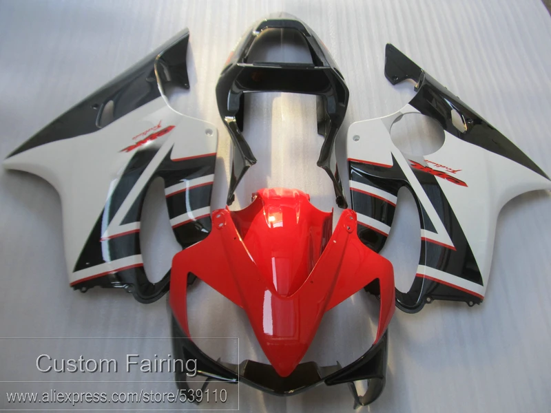Комплект обтекателей для мотоциклов Honda CBR600 F4I 01 02 03 красный белый черный