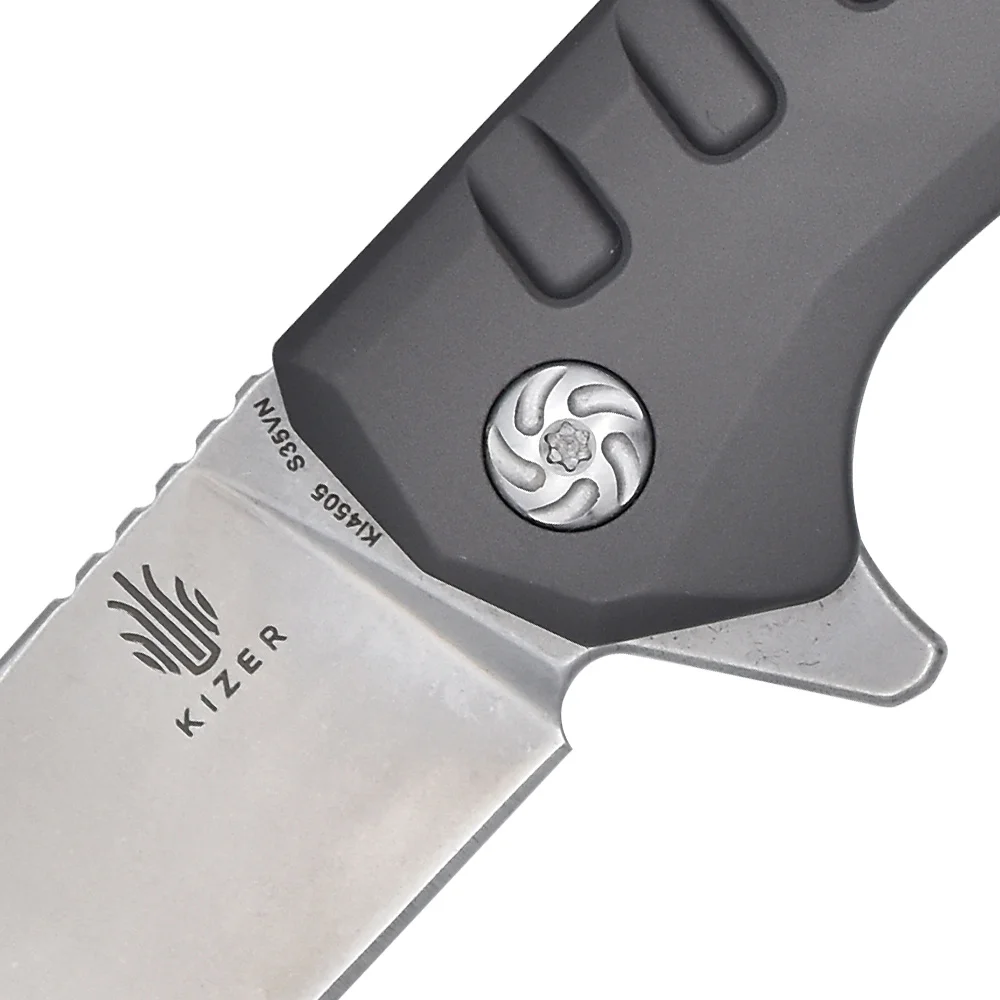 Складной нож Kizer Basalt KI4505 титановый для повседневного использования карманный