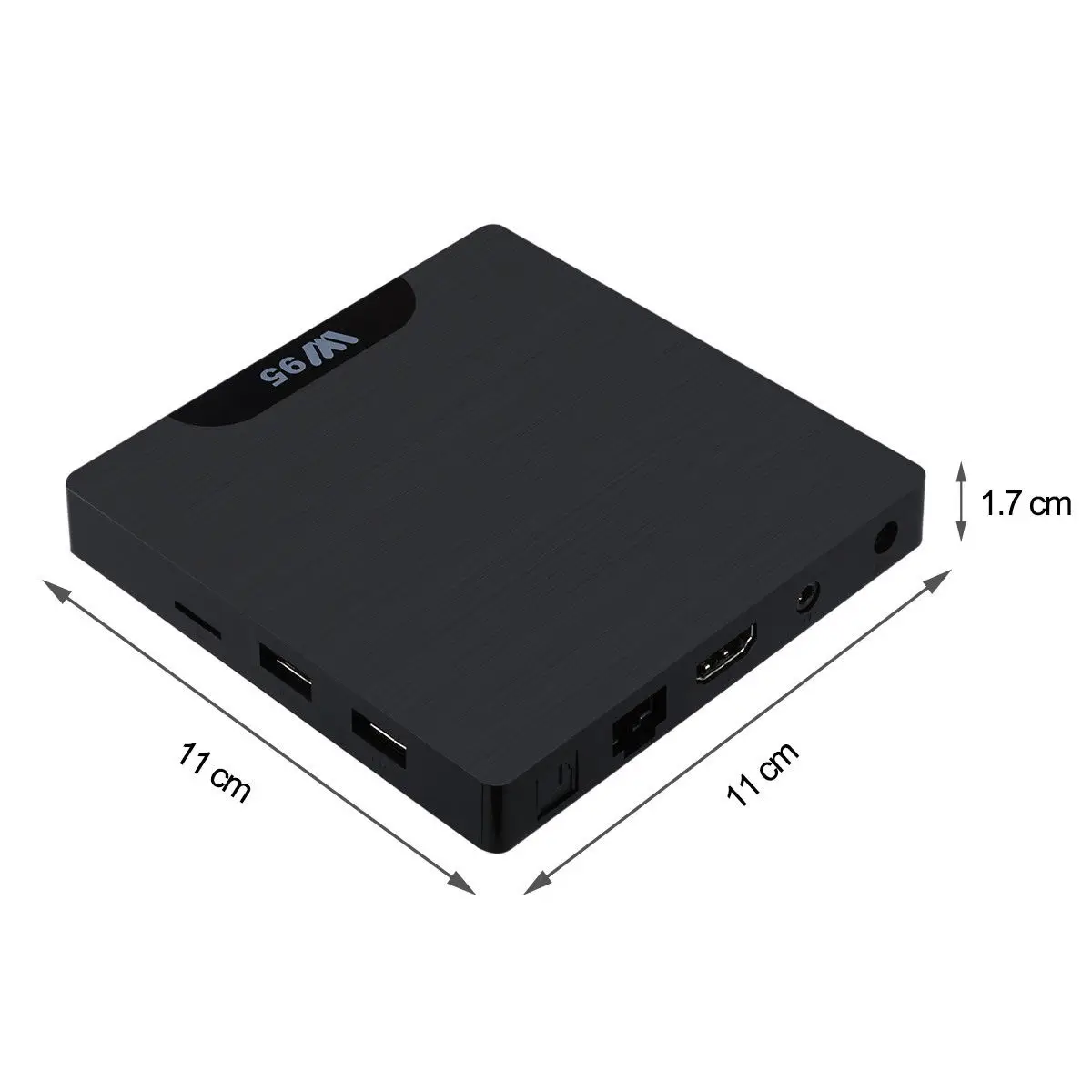 W95 Smart Android 7,1 ТВ Box Amlogic S905W 4 ядра 1 GB/8 GB WI-FI H.265 3D Media
