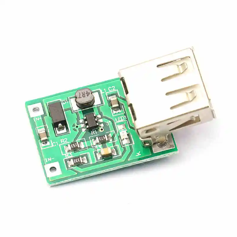 

DC-DC регулируемый Повышающий Модуль источника питания 0,9 в ~ 5 В литр 5В 600мА USB