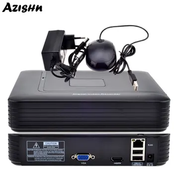 

AZISHN HD 8CH NVR ONVIF H.264 Security Surveillance Camera System 8CH 1080P/12CH 960P Motion Detection HDMI VGA Output CCTV NVR