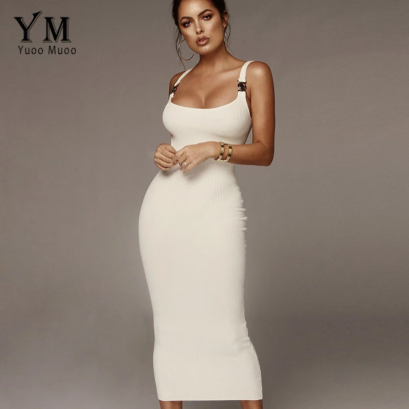 YuooMuoo Европейский Стиль длинное летнее женское платье с блестками в стиле пэчворк Макси белое платье Элегантное тонкое облегающее платье Vestidos