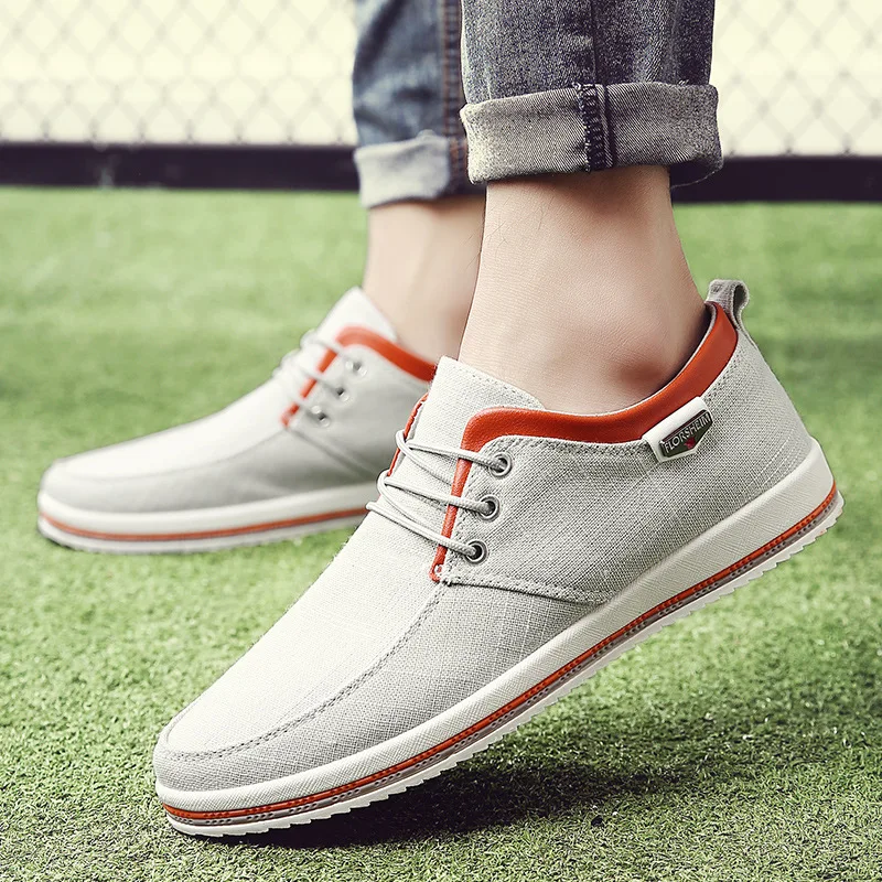 

2018 New Casual Shoes Men Canvas Shoes For Male Men'S Shoes Plus Size Men'S Flats Handmade High Quality Big Size