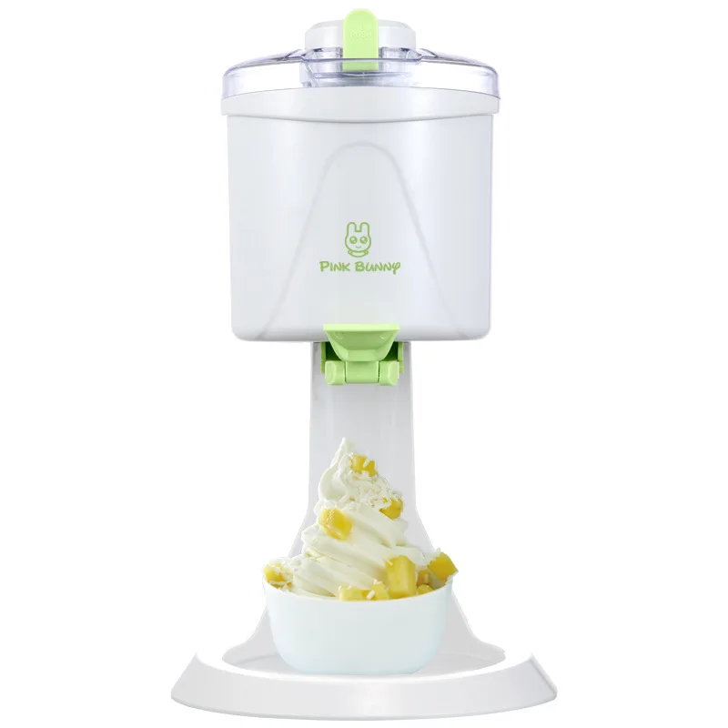 

1L Large Capacity Automatic Electric Mini Ice Cream Machine DIY Homemade Children's Ice Cream Maker 10 Minutes Fast Making Tool