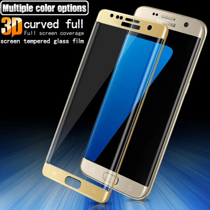 3D изогнутое закаленное стекло с полным покрытием для samsung Galaxy S8 Plus Note 8 J3 J5 J7 A3 A5 A7 S6 S7 Edge Защитная пленка для экрана