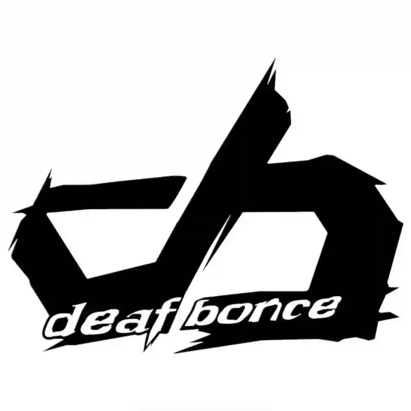 Three Ratels TZ 838 13 на 17.4см 1 5шт наклейки авто Deaf Bonce деф бонс наклейка для отражающие