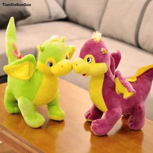 creative style about 45cm cartoon dinosaur plush toy cute dinosaur soft doll throw pillow toy birthday gift s1020