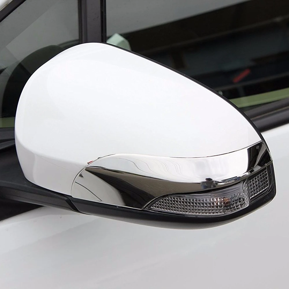 2pcs SUS304 Stainless Steel Rearview 