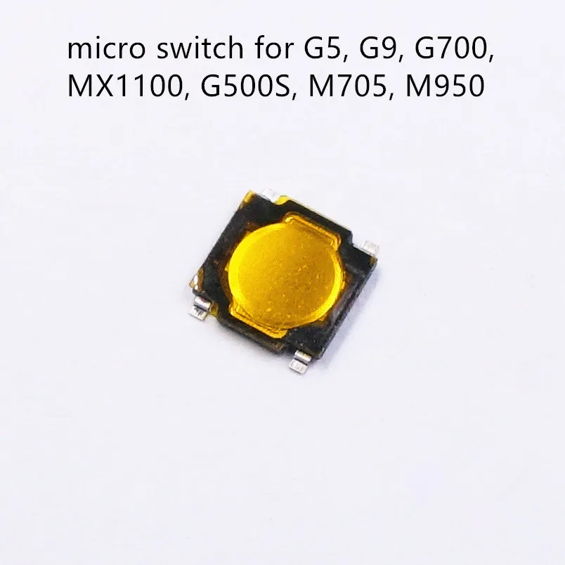 1 шт. оригинальный Средний ключ SMD микро переключатель для logitech G700 G500 M950 M705 MX1100 G5 G9