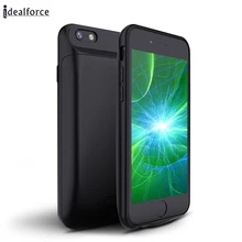 Портативный внешний аккумулятор, запасной внешний аккумулятор, зарядное устройство, Защитные чехлы для iPhone 6, 6s, 7, 8 Plus