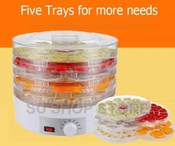 Household dried fruit machine Fruits and vegetables dehydration dry meat food machine Snacks in the dryer household dried fruit machine fruit and vegetable dehydration machine food dryer pet meat food air dryers