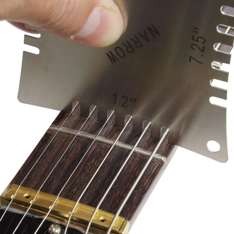 

4pcs Guitar Notched Radius Gauges Fingerboard Measuring Tools FOR Luthier W15