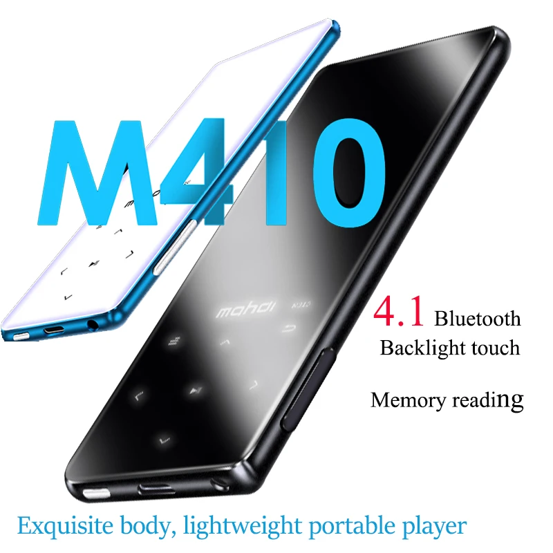 Портативные сенсорные кнопки MP3 плеер с Bluetooth 4 2 экраном 1 8 дюйма Гб без потерь