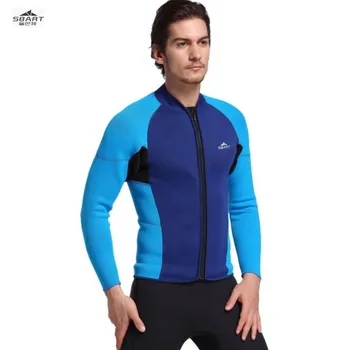

Sbart 729 3MM wet snorkeling clothing, surf jellyfish clothing, split diving suit, men's long sleeved jacket, cold warm swimsuit