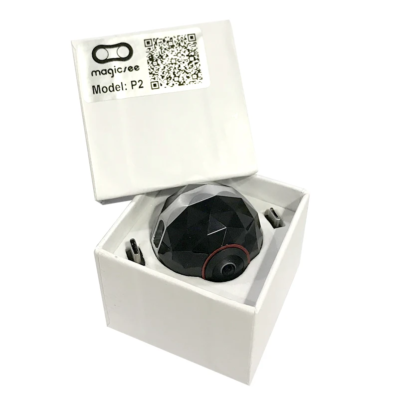 Magicsee 3K HD mini 360 камера live панорамная камера портативная карманная VR камера с двумя объективами камера 360 для телефонов type-c/Micro usb