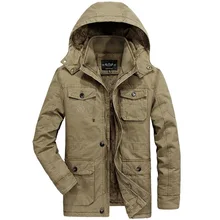Зимняя парка, мужские куртки и пальто, толстое теплое пальто, парка, Мужская ветровка с капюшоном, воротник, большой размер, L-6XL, флисовая парка, Hombre