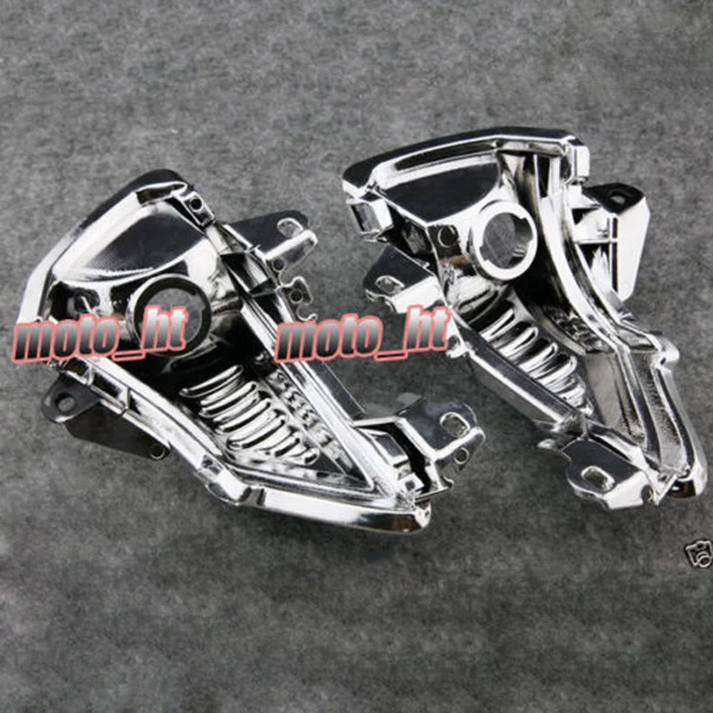 Clear Front Turn Signals Light Indicator Blinkers Lens Cover Housing Shell For Kawasaki EX650 Ninja 650R ER650C ER-6n Pair