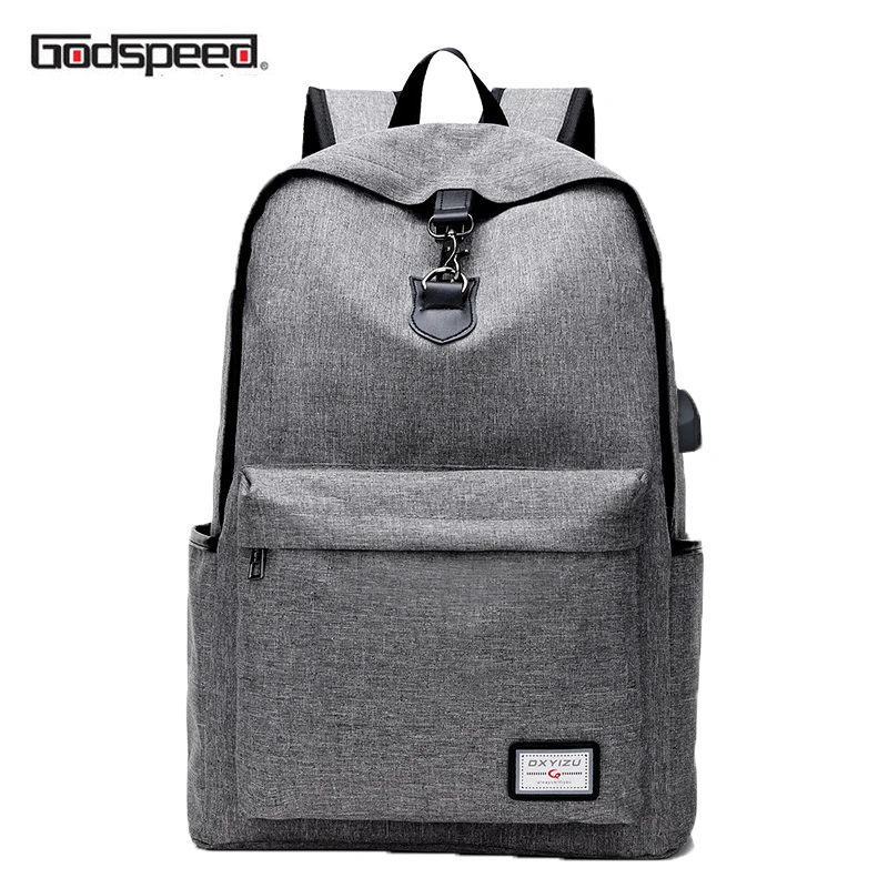

Casual daily use waterproof nylon laptop backpack multifunctional travel backpack mochila male