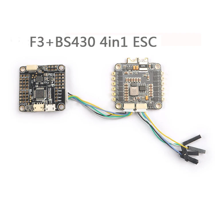 BS430 ESC 30A 3-6S 4 в 1 BLHeli-S прошивка Dshot 4x30A F3 F4 Fly-tower контроллер скорости для FPV Racer камеры RC Дрон