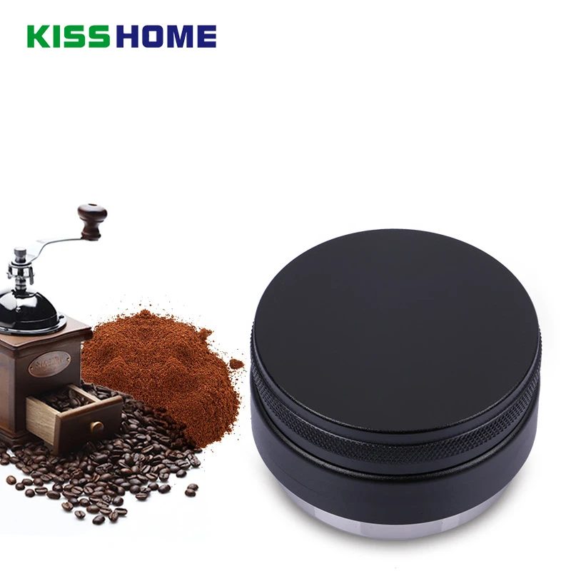 Matte Professional Espresso Wbc Stainless Steel Coffee Tamper Ripple