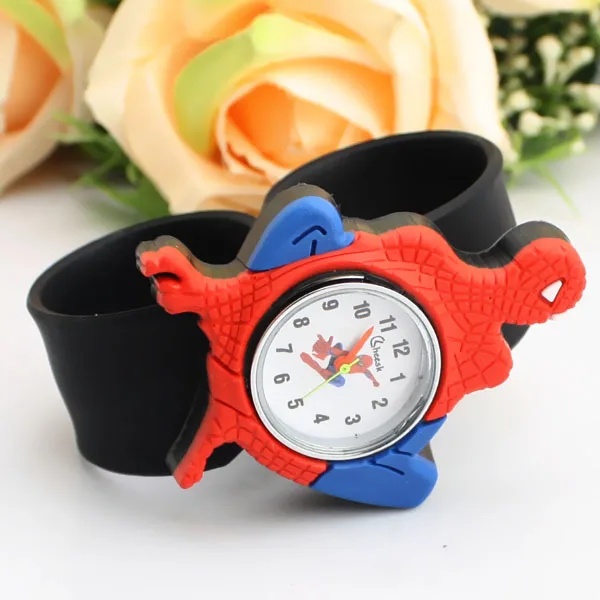 Wholesale 2022 Children's Clock Student Children Boy Spider Man Watches Kids Silicone Cartoon Watch Relogio Masculino Kids Watch