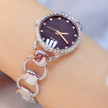 

New 2019 hot selling Star face watch high-grade chain crystal watch dropshipping Fashion & Casual Chronograph Hardlex