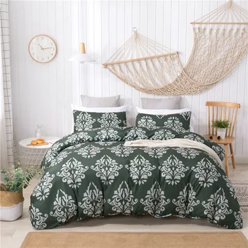 

Symmetric Pattern Nordic Digital Printed Bedding Set Duvet Cover Set Bed Linen Duvet Cover Pillowcases Bed Set Twin Queen King