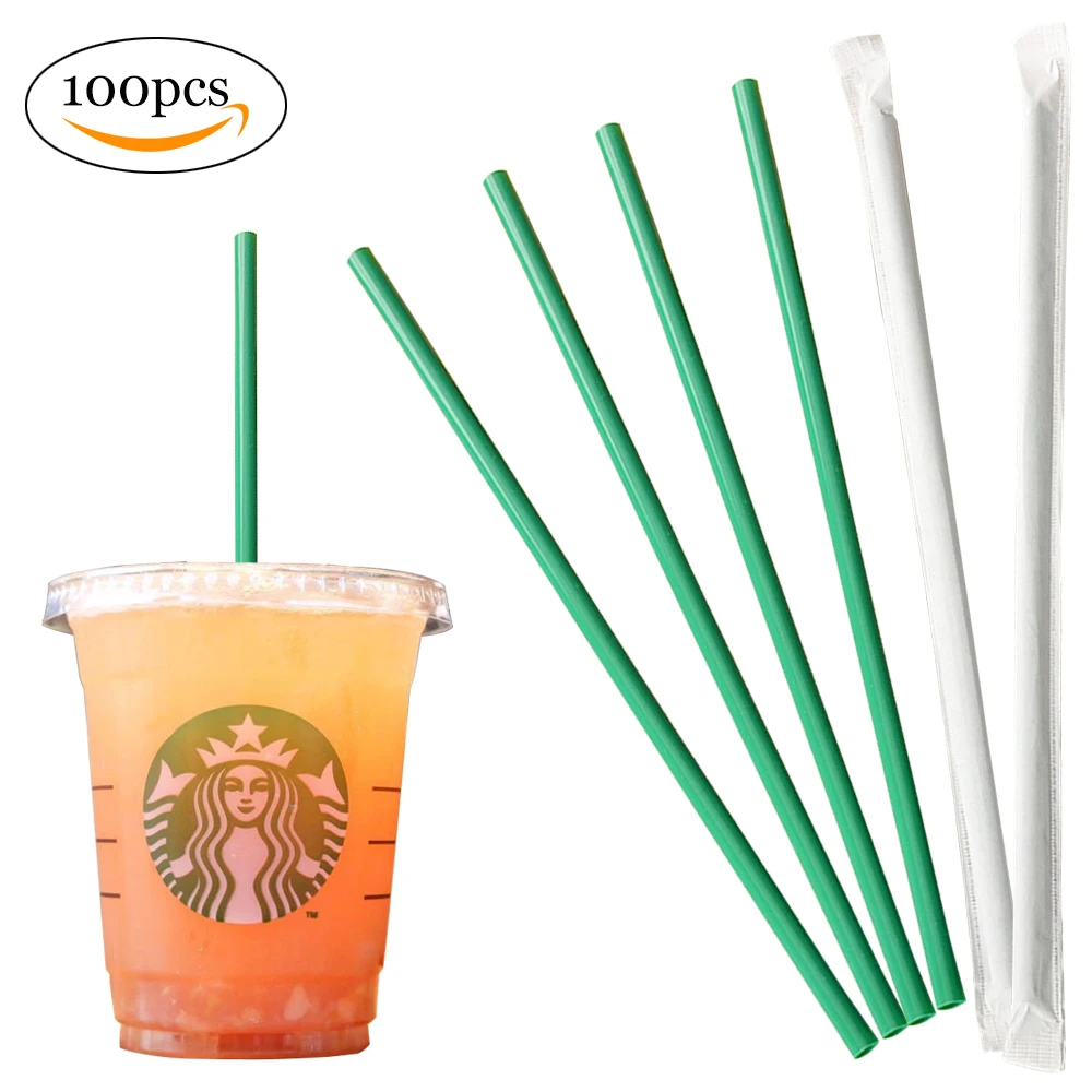 Drinking Straws Disposable Pp Straws Long Drinking Smoothie Straws