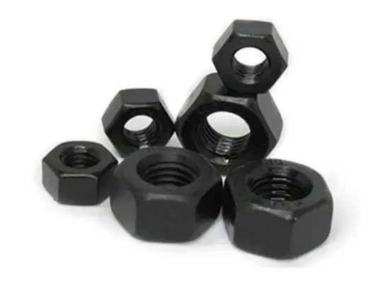 

Metric Thread M22/M24/M27/M30/M36/M39/M42/M48/M52/M56 Black Carbon Steel Hex Nut Hexagonal Nut