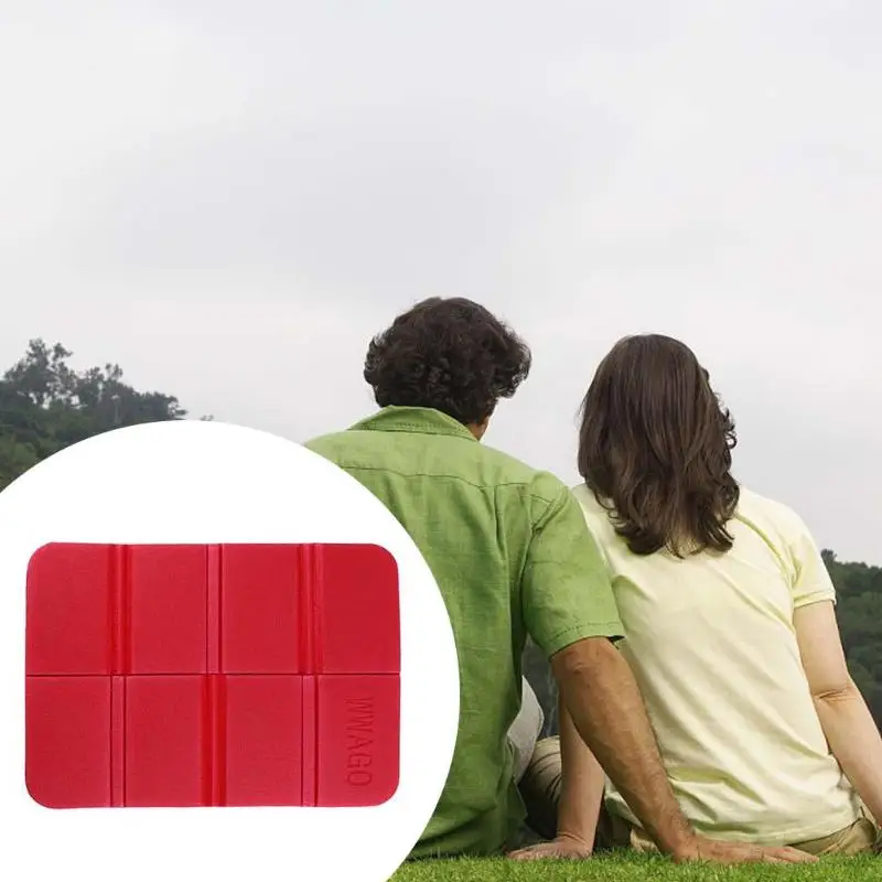 طوي للطي في الهواء الطلق التخييم حصيرة مقعد رغوة سجادة الجلوس الخاصة بالرحلات والمضادة للمياه سادة السفر مفرش شاطئ وسادة الساخن للطي رغوة مق...