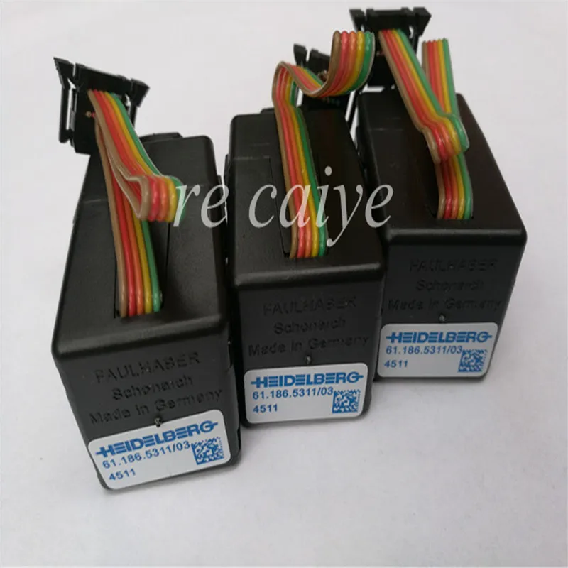 5 шт. caiye SM74 PM74 запчасти чернильный ключ двигатель 61.186.5311 12V|Детали принтера| |
