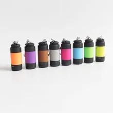 Mini USB Power Rechargeable Portable LED Keychain Torch Light usb charging mini led flashlight