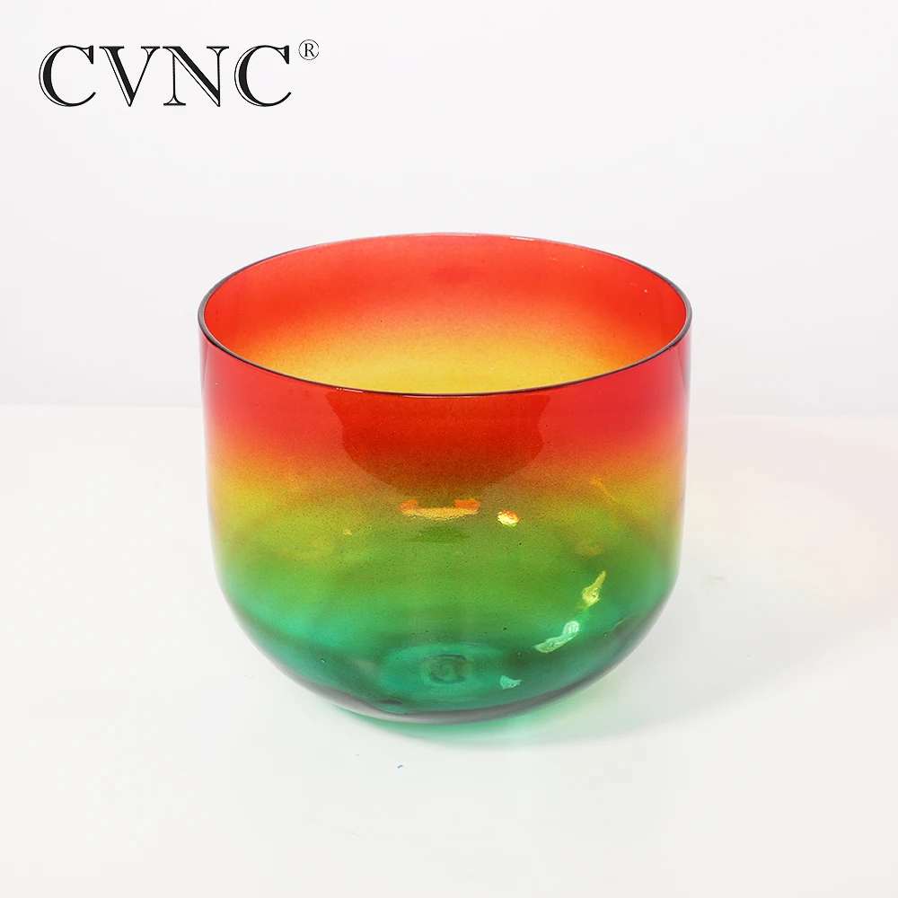 

CVNC 6" or 7" Clear Rainbow Note C Root Chakra Quartz Crystal Singing Bowl