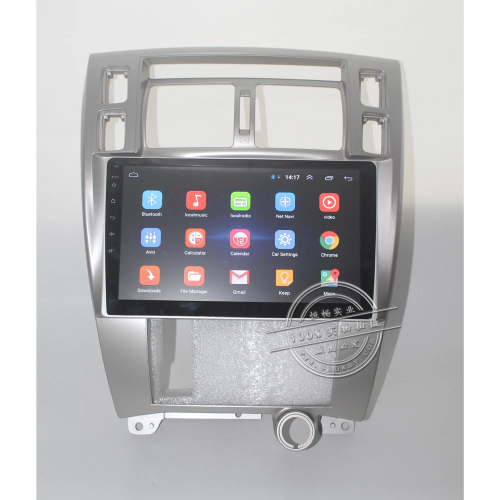 Ханг Сян 10," четырехъядерный Android 8,1 автомобильный радиоприемник для hyundai Tucson 2006- Автомобильный dvd-плеер gps навигация автомобильный мультимедийный