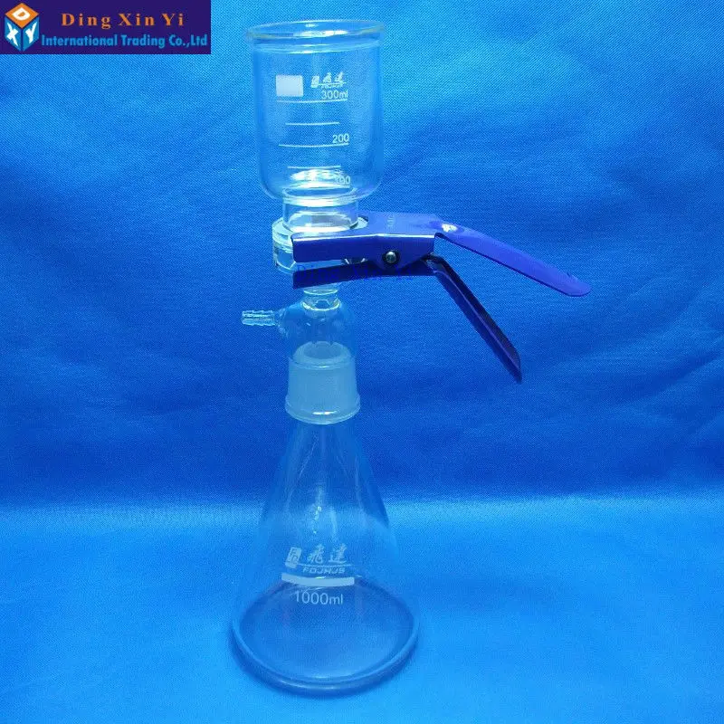  1000ml Vacuum filtration apparatusmembrane filterSand-Core Filter Equipment