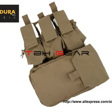 TMC штурмовая задняя пакет панели 500D Cordura Coyote коричневый военный Молл пакет+(SKU12050217