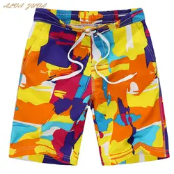 Пляжные шорты детские 2019 летние детские шорты для серфинга камуфляжные шорты для мальчиков От 7 до 14 лет одежда быстросохнущая Clj014