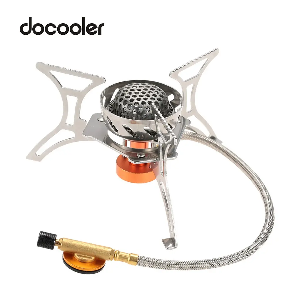 

New 2900W Outdoor Picnic Burners Stove Camping Gas Oven Stove Portable Burners Stoves Super Lightweight With Box Hot Sale