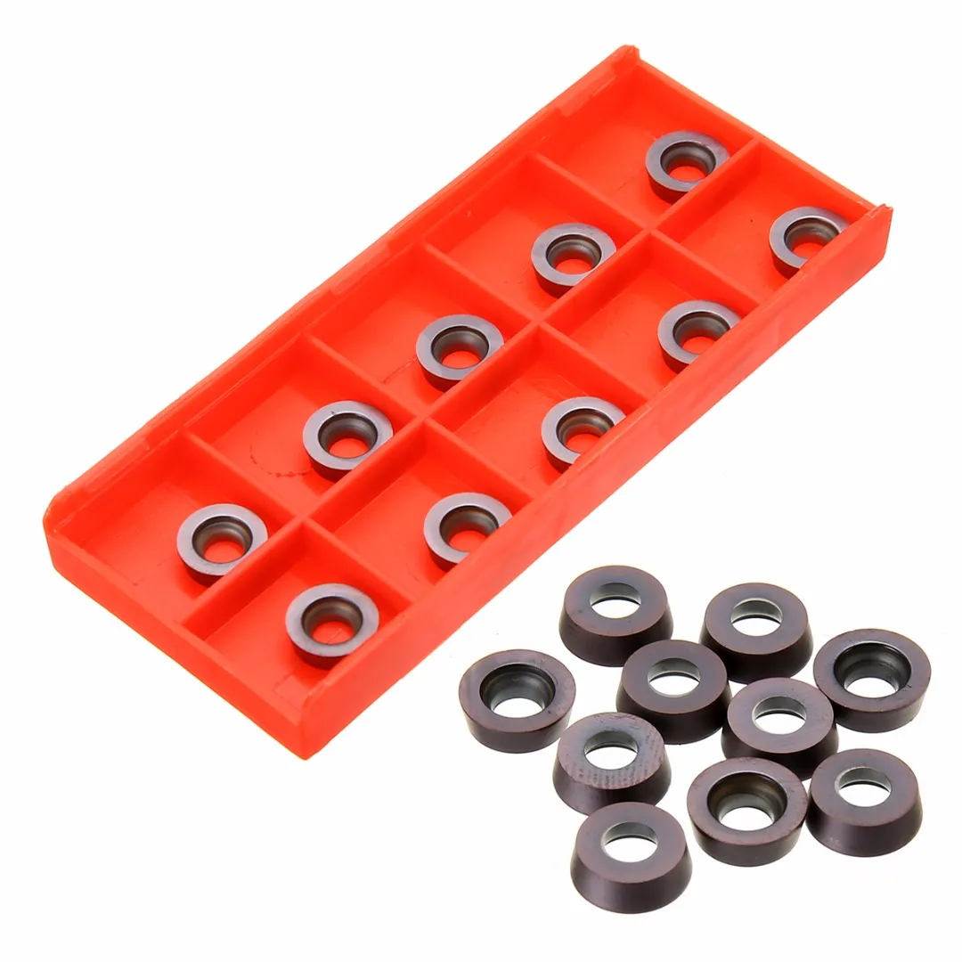 10pcs/lot RPMT1003MO VP15TF Carbide Inserts Round Inserts with Box For Lathe Turning Tool