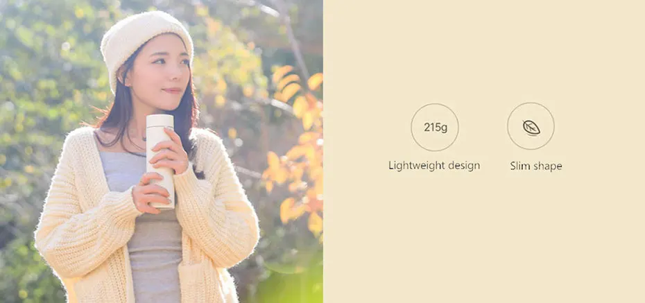 Original Xiaomi Mijia 500ml Thermal Cup Heat Water Tea Mug Thermos Insulated 316304 Stainless Steel 12 Hours WarmCold Keeping-88