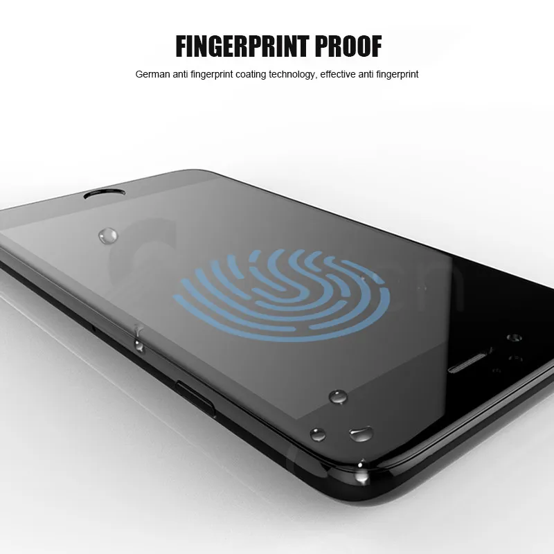 30D Gekrümmten Rand Gehärtetem Glas Für iPhone 8 7 6 6S Plus Volle Abdeckung Screen Protector Für i