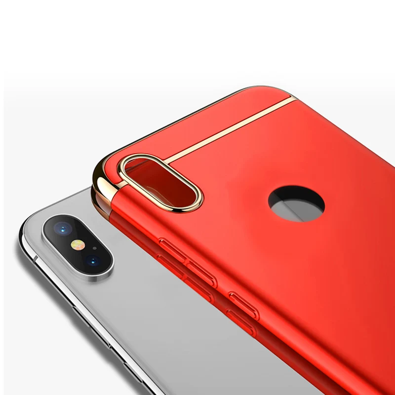 Жесткий чехол 3 в 1 для Redmi Note 6 Pro с полным покрытием Xiaomi Note6 Чехол Fundas на 6pro