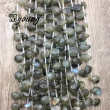 12*8mm Water Drop Labradorite Druzy Beads, Wholesale Glowing Gem Stone Quartz Jewelry DIY Findings, MY1716 wholesale round clear white crackle quartz druzy nugget beads rock crystal quartz gem stone necklace findings my1737