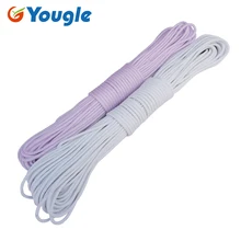 1 шт 100 футов 330lb 4 мм 9 нитей фотохромные паракорды парашютный шнур палатка ветровая веревка Guyline бельевая веревка DIY ремешок браслет